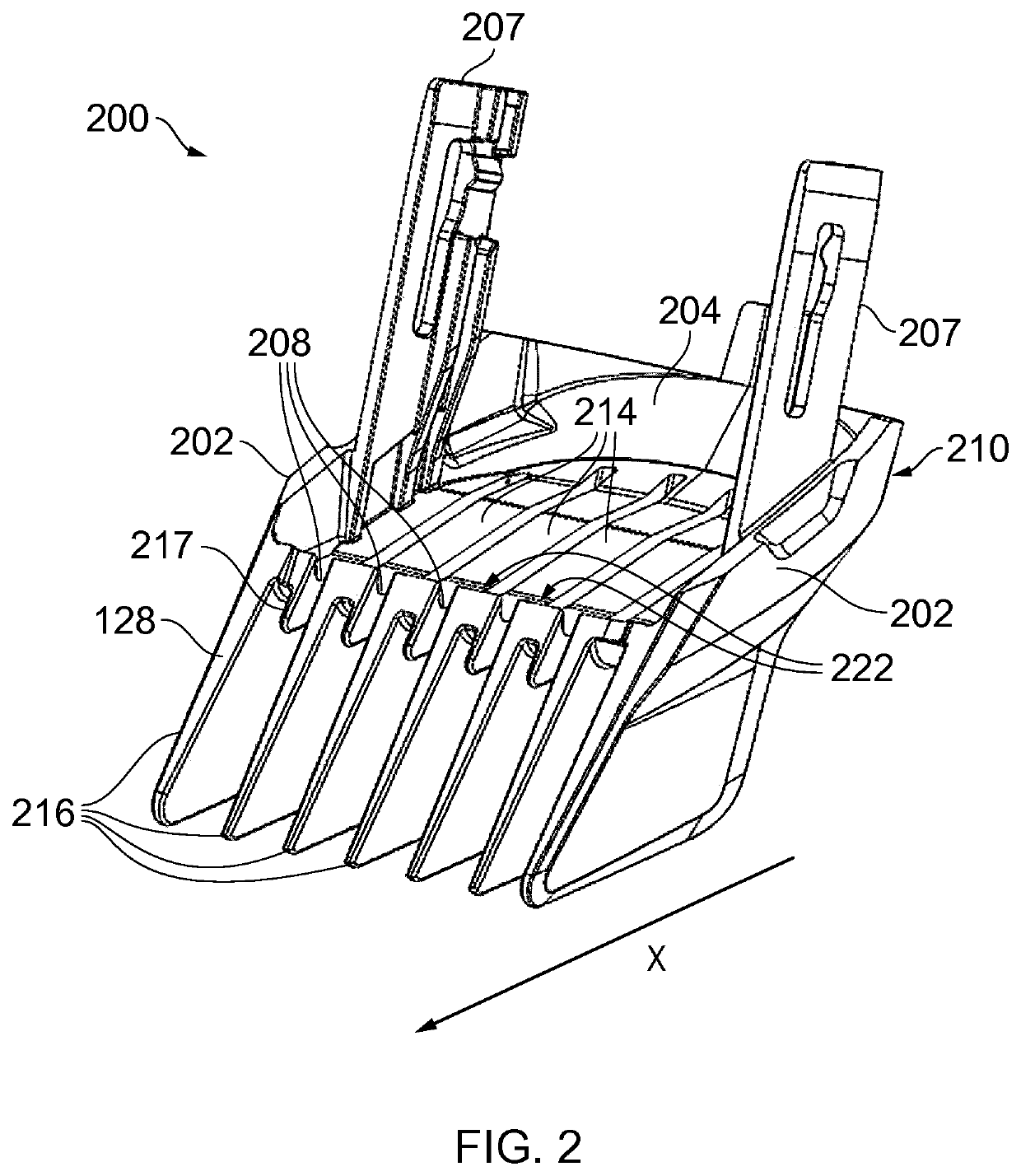 Comb for a hair clipper