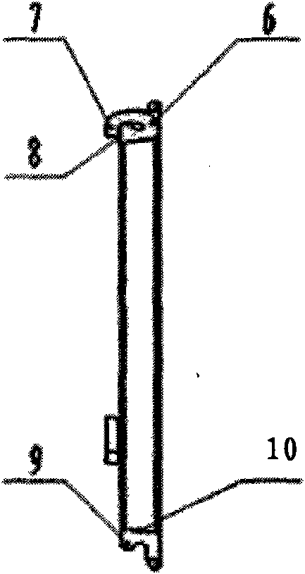 Method for manufacturing alligatoring ring matrix with novel structure