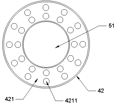 Solar street lamp with light gathering structure