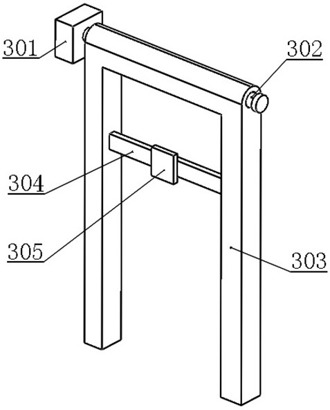 A multifunctional seedling rack