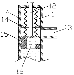 Hydrogen discharging water seal tank capable of automatic water supplementing