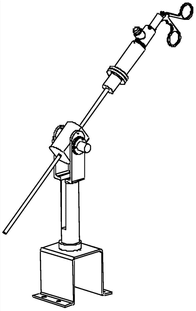 Cystoscope surgery simulated training method and system