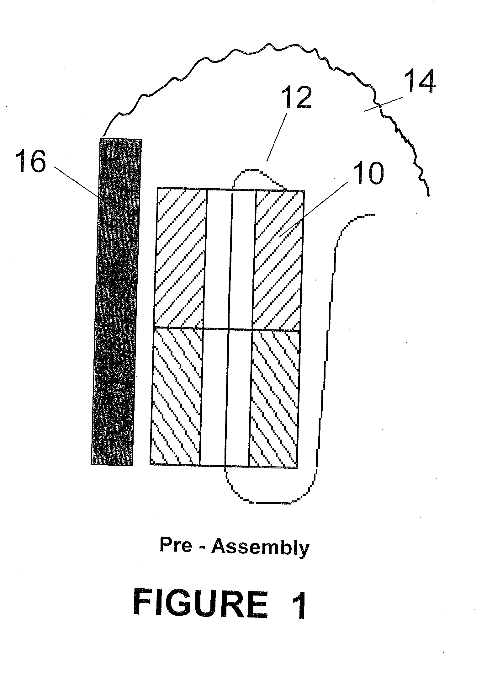 Grain retainer construction for air bag inflator