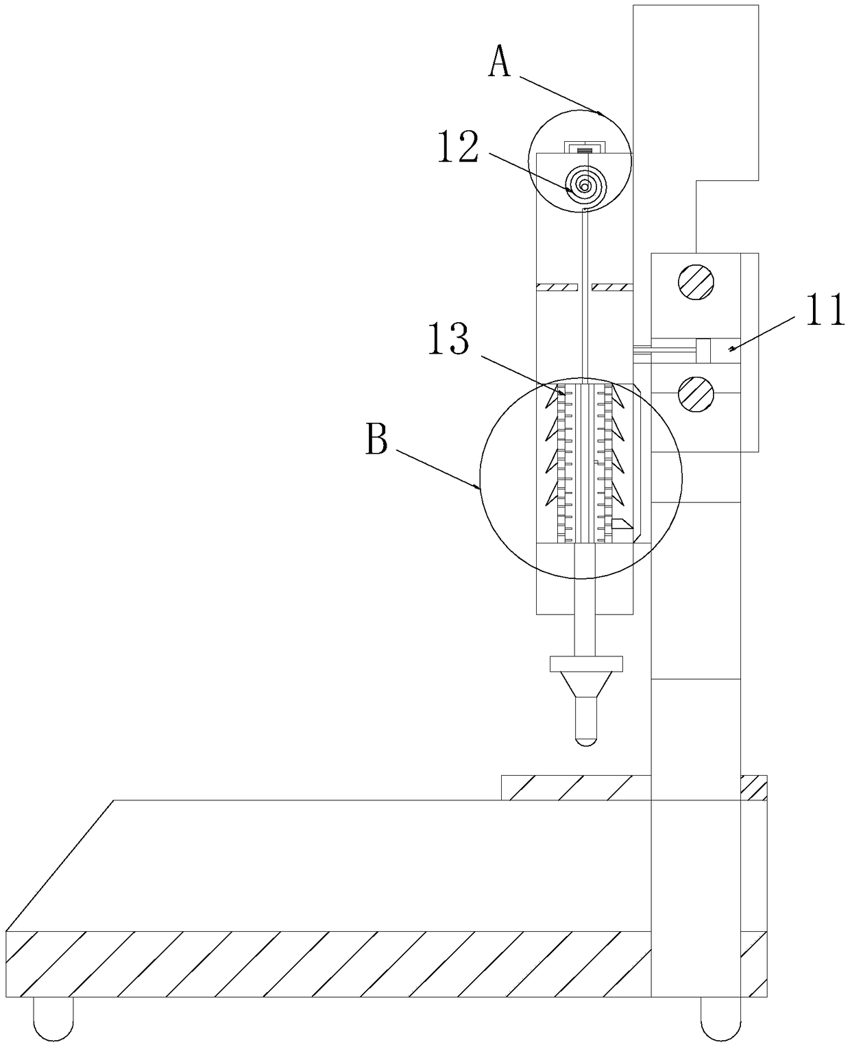 Fully-automatic robot gluing device capable of autonomously adjusting viscosity of glue solution