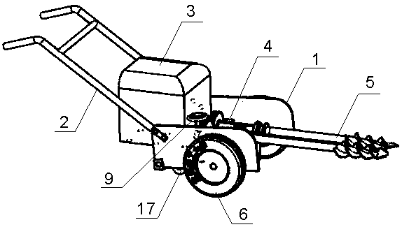 A stable and light tillage machine