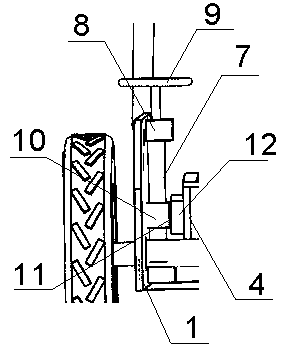 A stable and light tillage machine