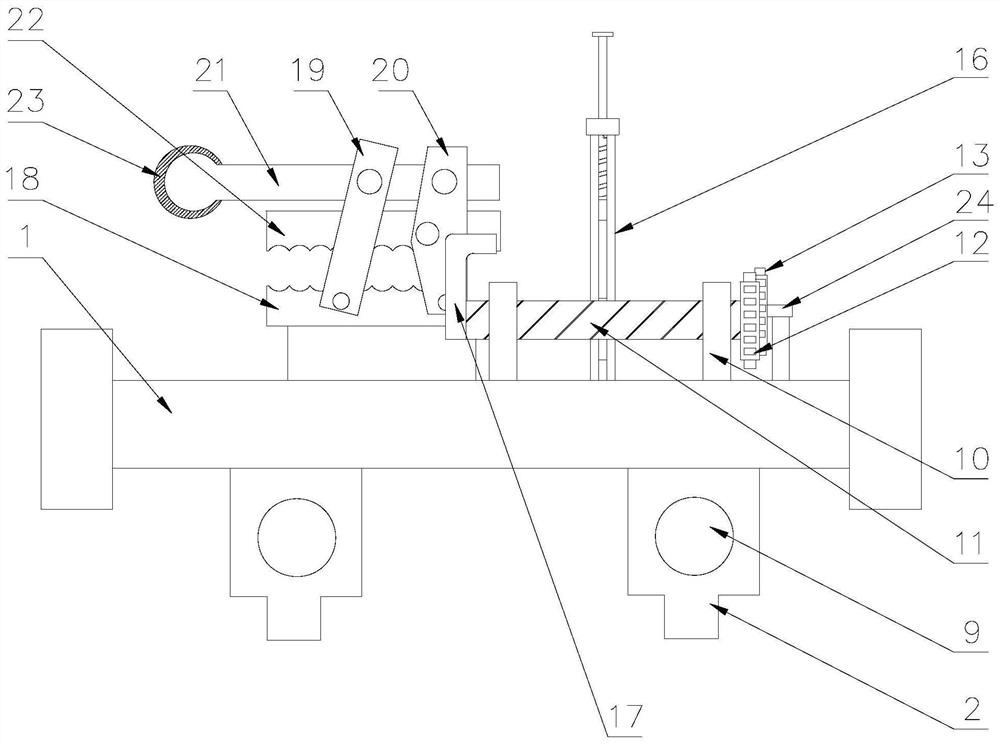 A cable tensioning device for high-altitude electric power construction