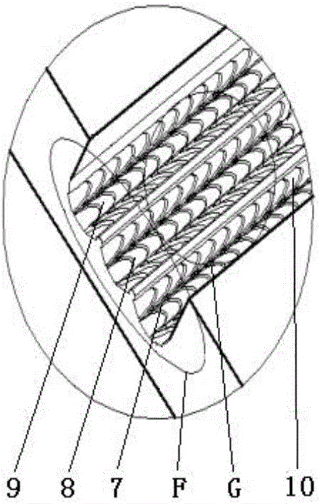 Wet clutch friction plate with bionic oil groove structure