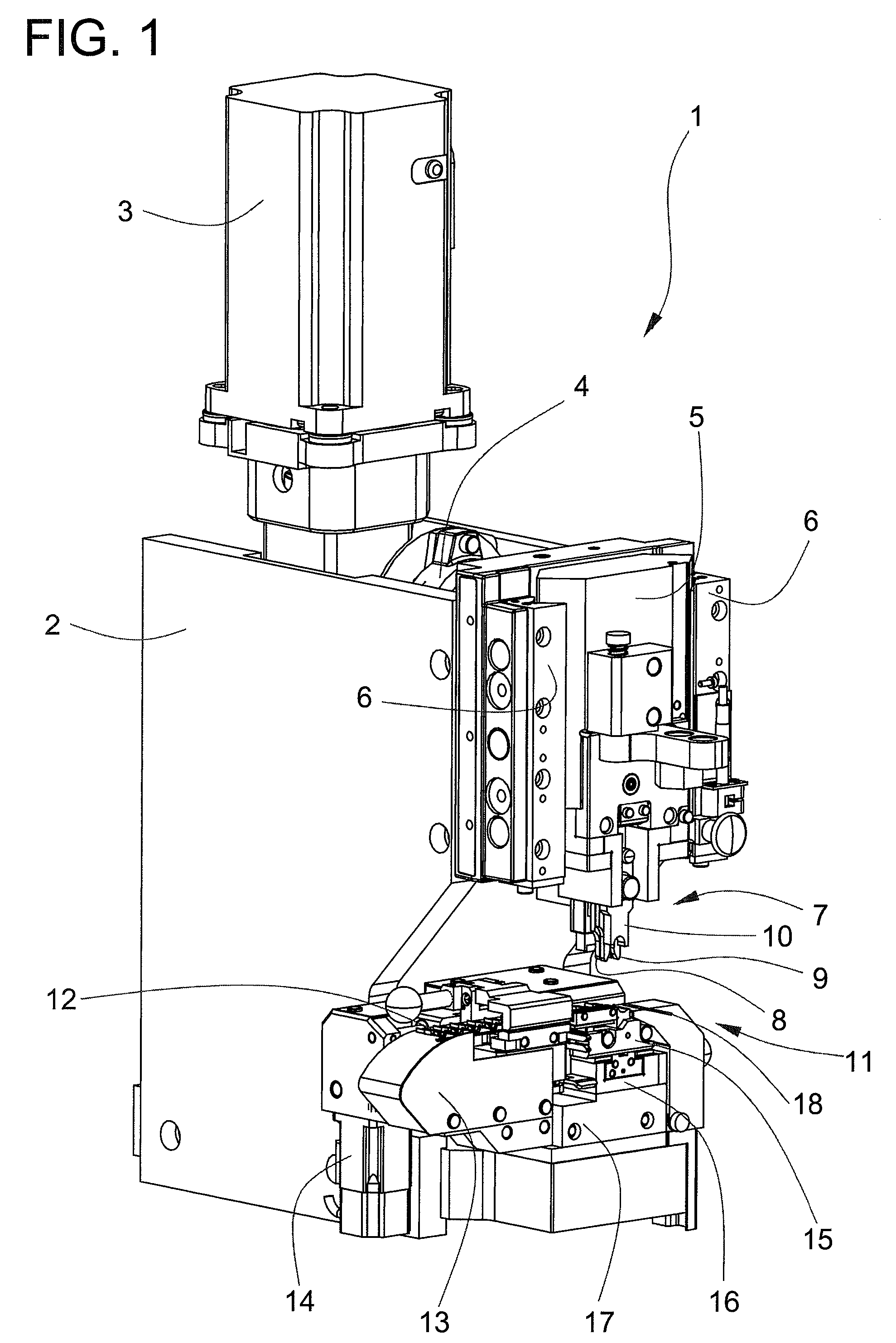 Crimping press