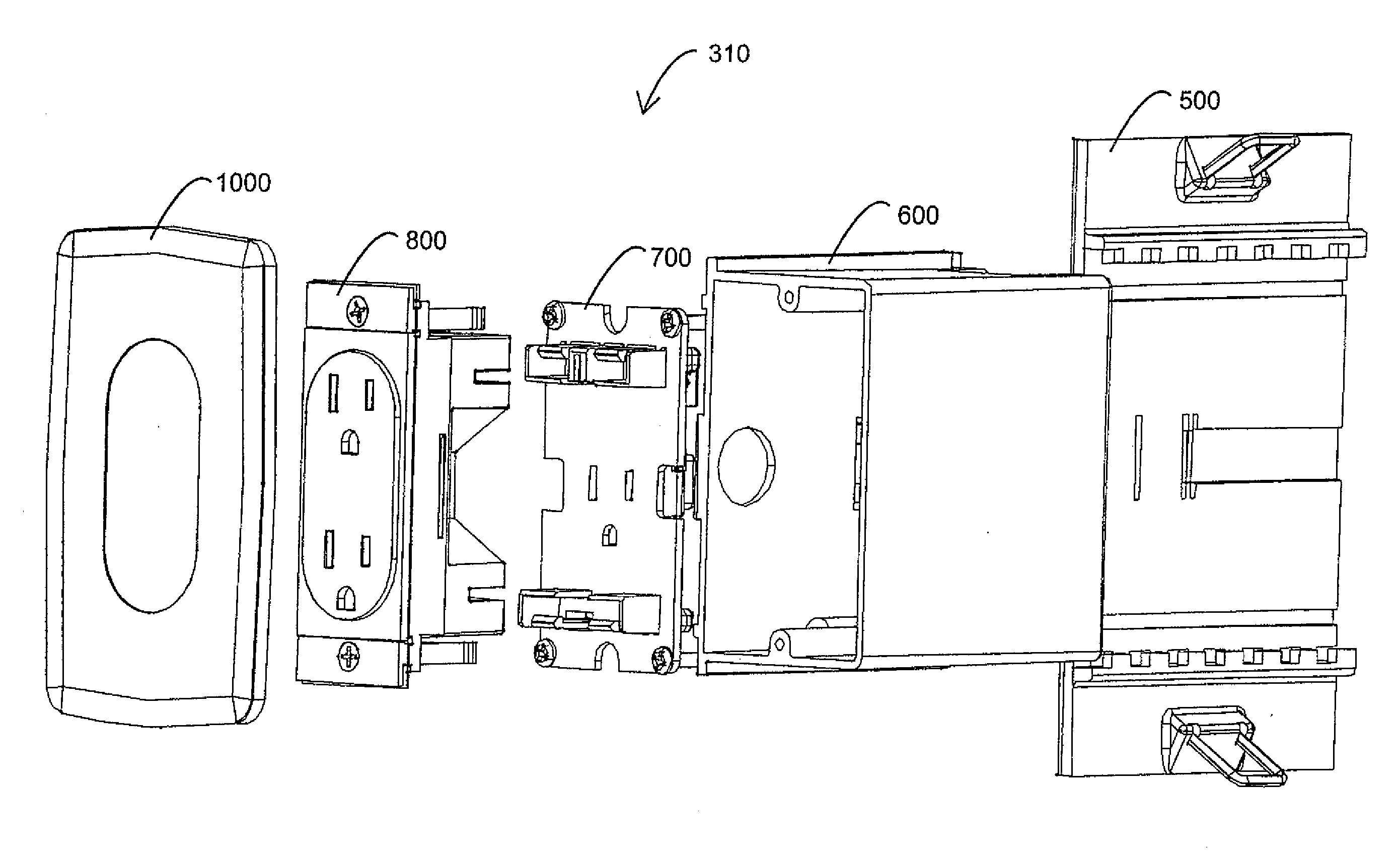 Safety electrical outlet and switch system