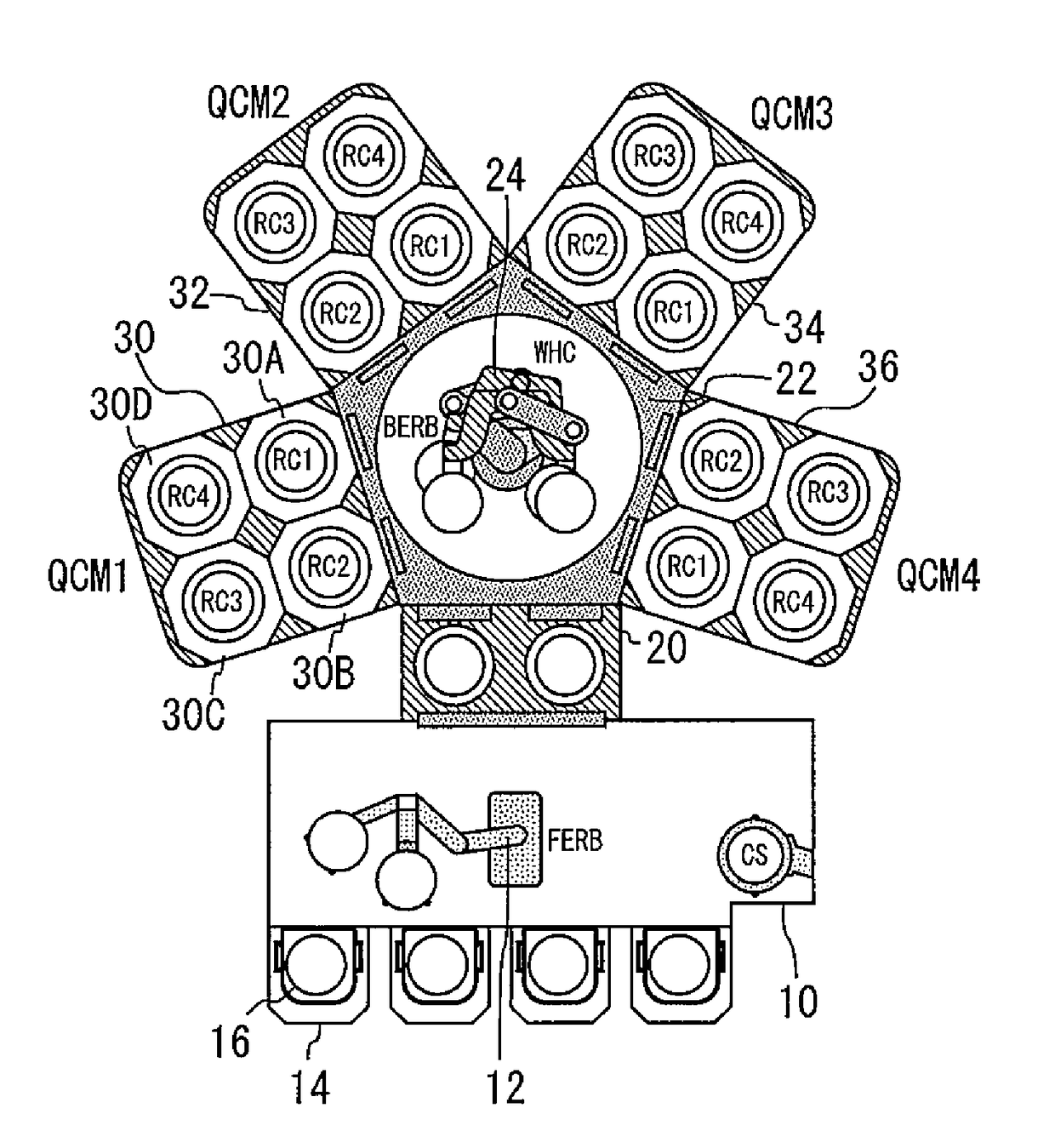 Substrate transport device and substrate processing apparatus