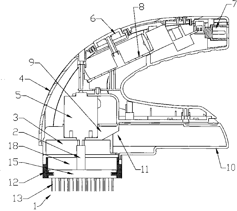 Hair bulb clipping machine