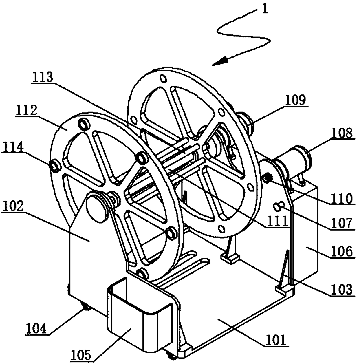 Unrolling machine capable of conducting continuous roll supply and automatic unrolling