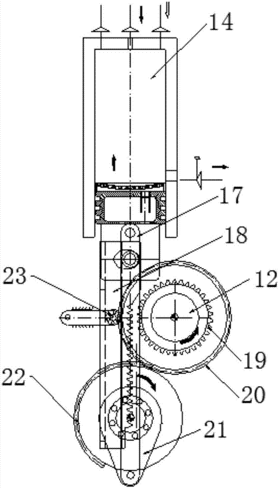 High-torque-output fuel-saving energy-saving piston engine