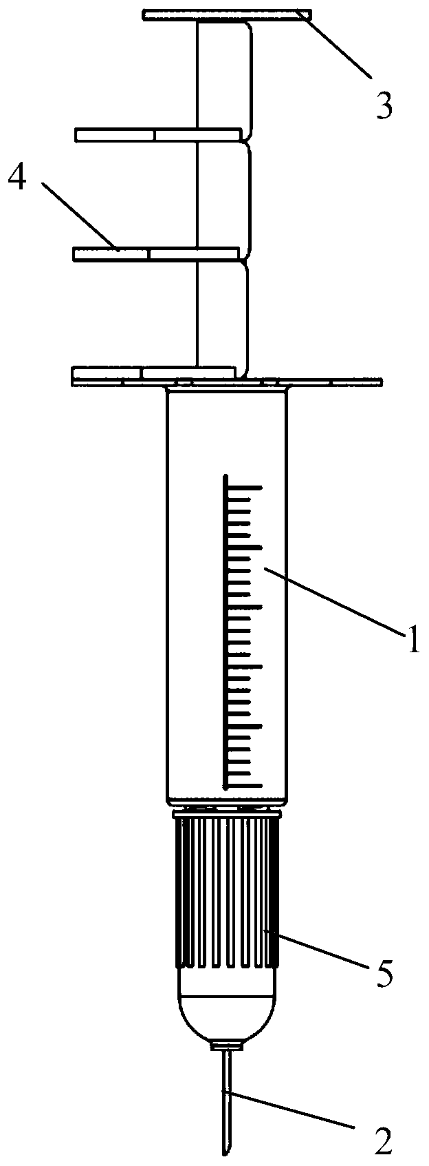 Injector capable of pre-loading medicines and preventing pricking wound