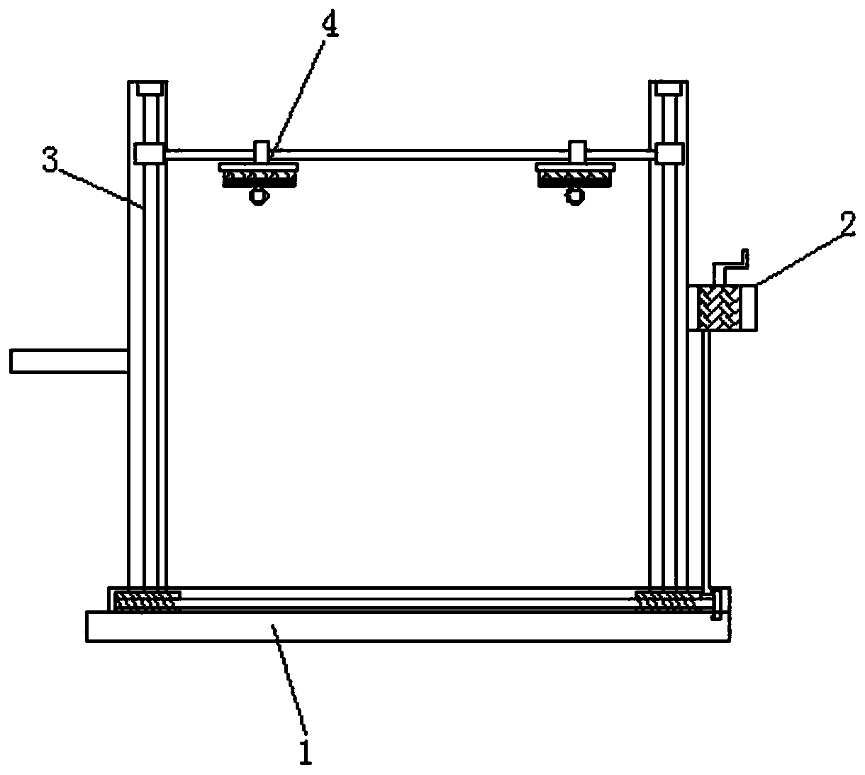 Slaughtering device convenient for unloading