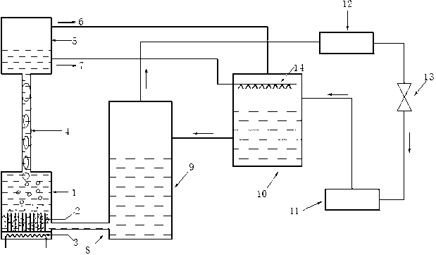 Bubble pump and application of bubble pump