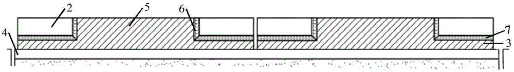 Novel slab ballastless track structure