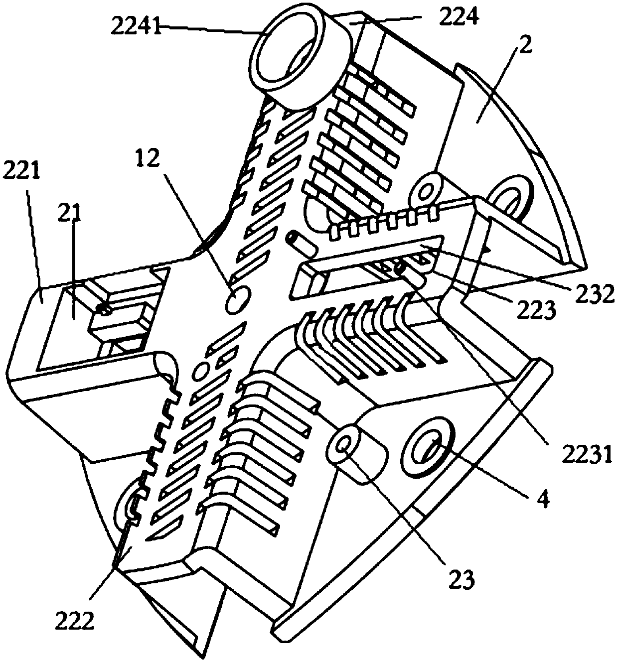 Bottom cover device for home security device