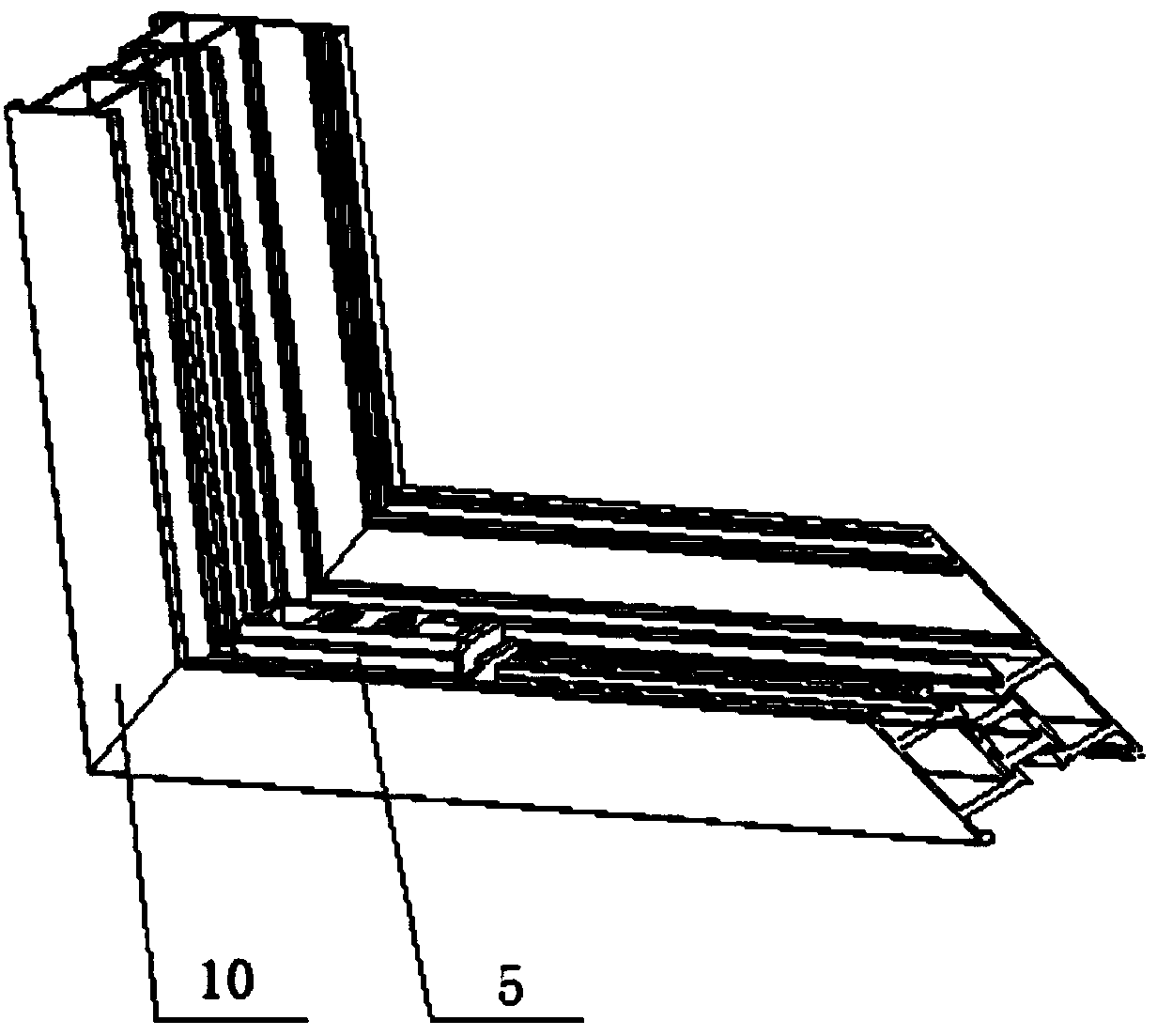 Open assisting device of aluminum alloy window