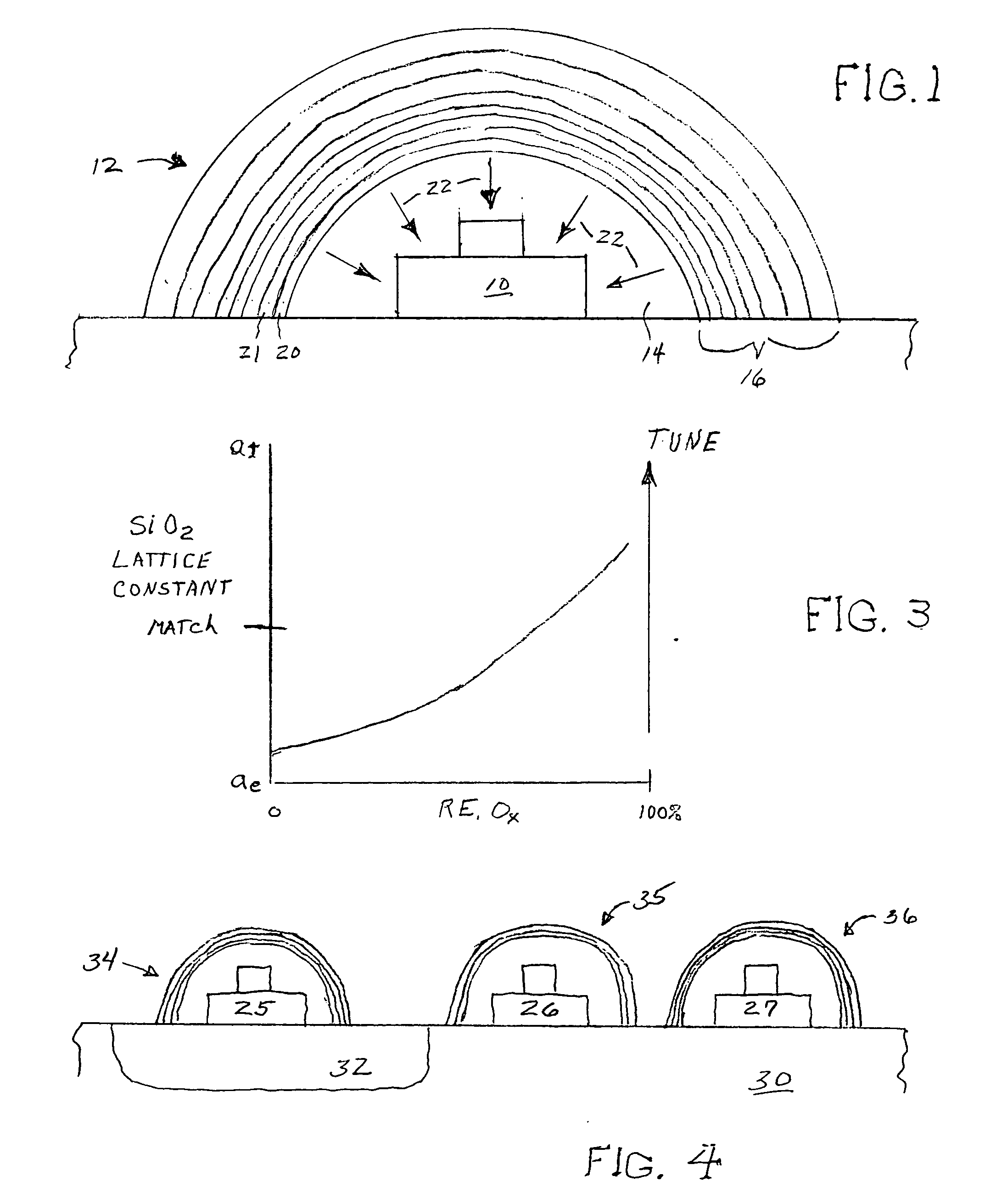 Strain inducing multi-layer cap