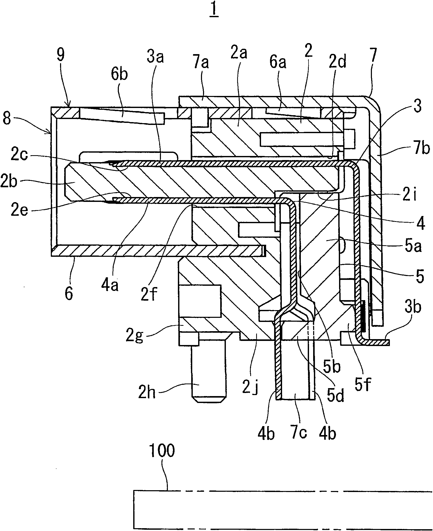 Multipolar connector