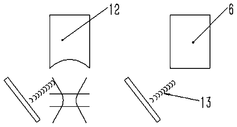 One-dimensional non-focused and focused ultrasound dual-array scanning imaging device and method