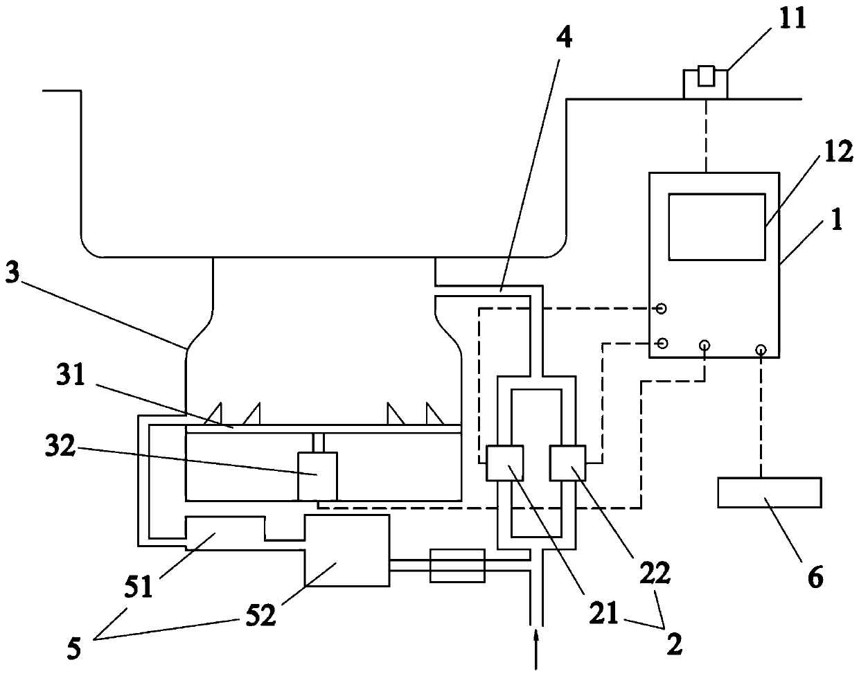 Food waste disposal system and control method thereof