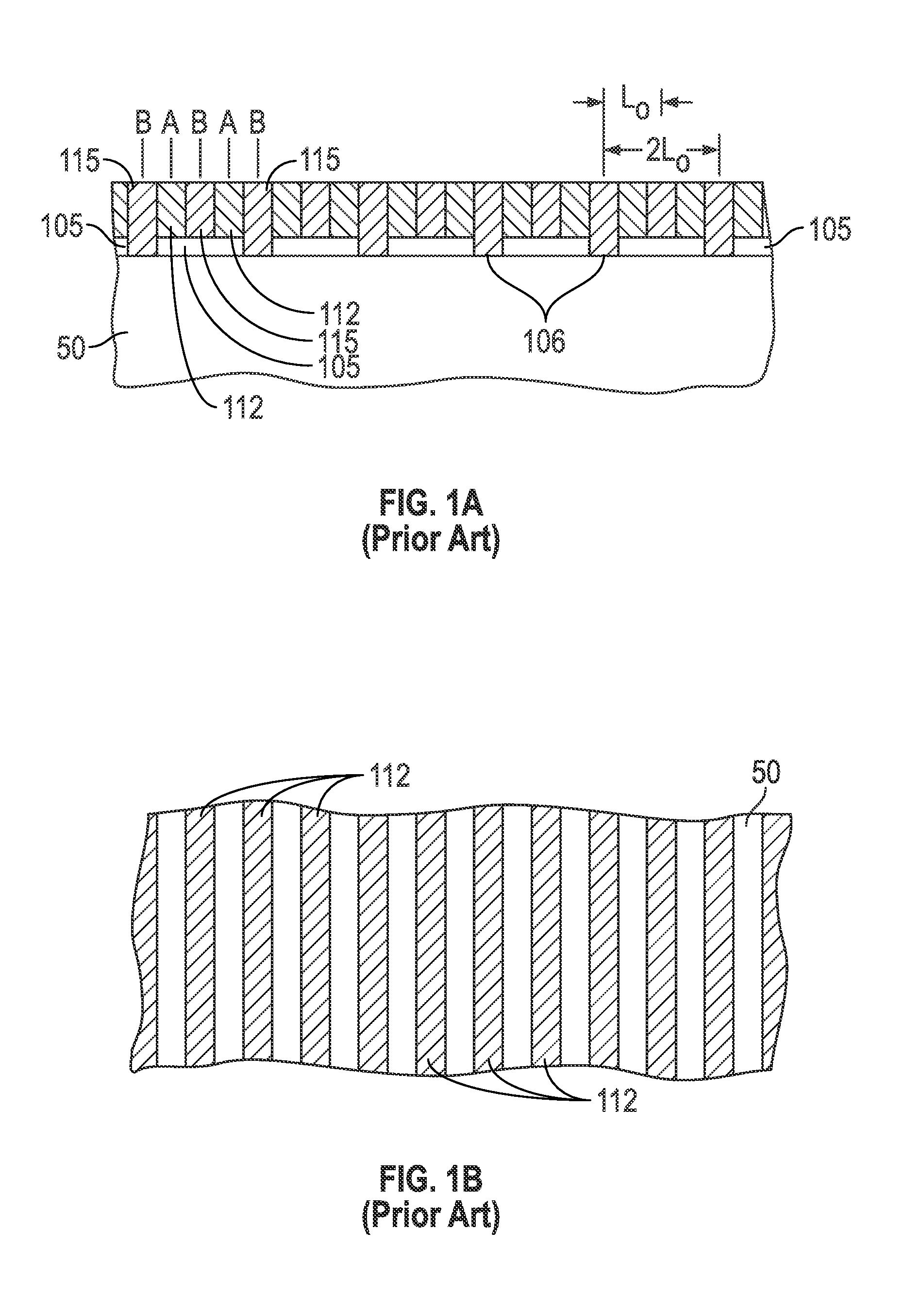 Method for making a chemical contrast pattern using block copolymers and sequential infiltration synthesis