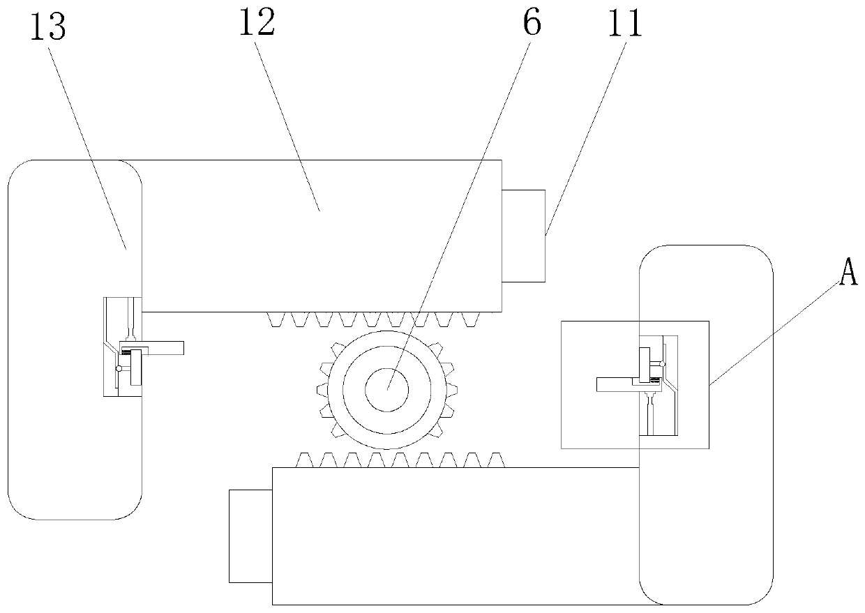 Flat steel bending processing process