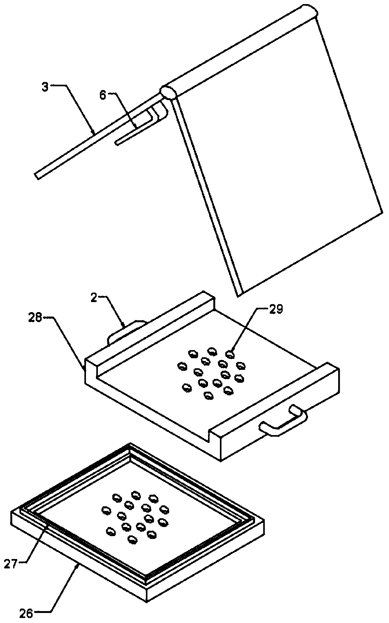 Trigona rearing box and application method