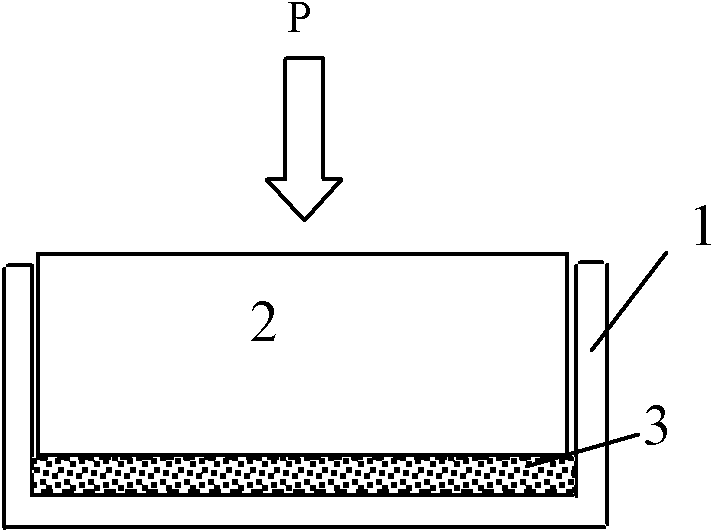 High-strength electron beam welding process of titanium metal material and copper or copper alloy