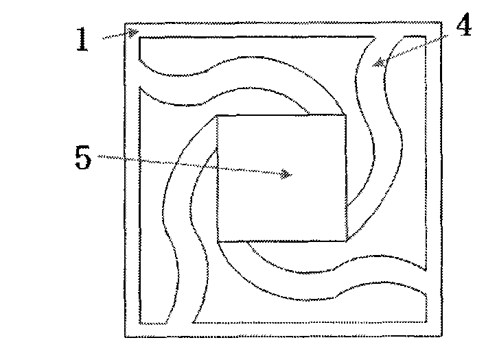 Miniature power generating device based on piezoelectric crystal frequency converting mechanism