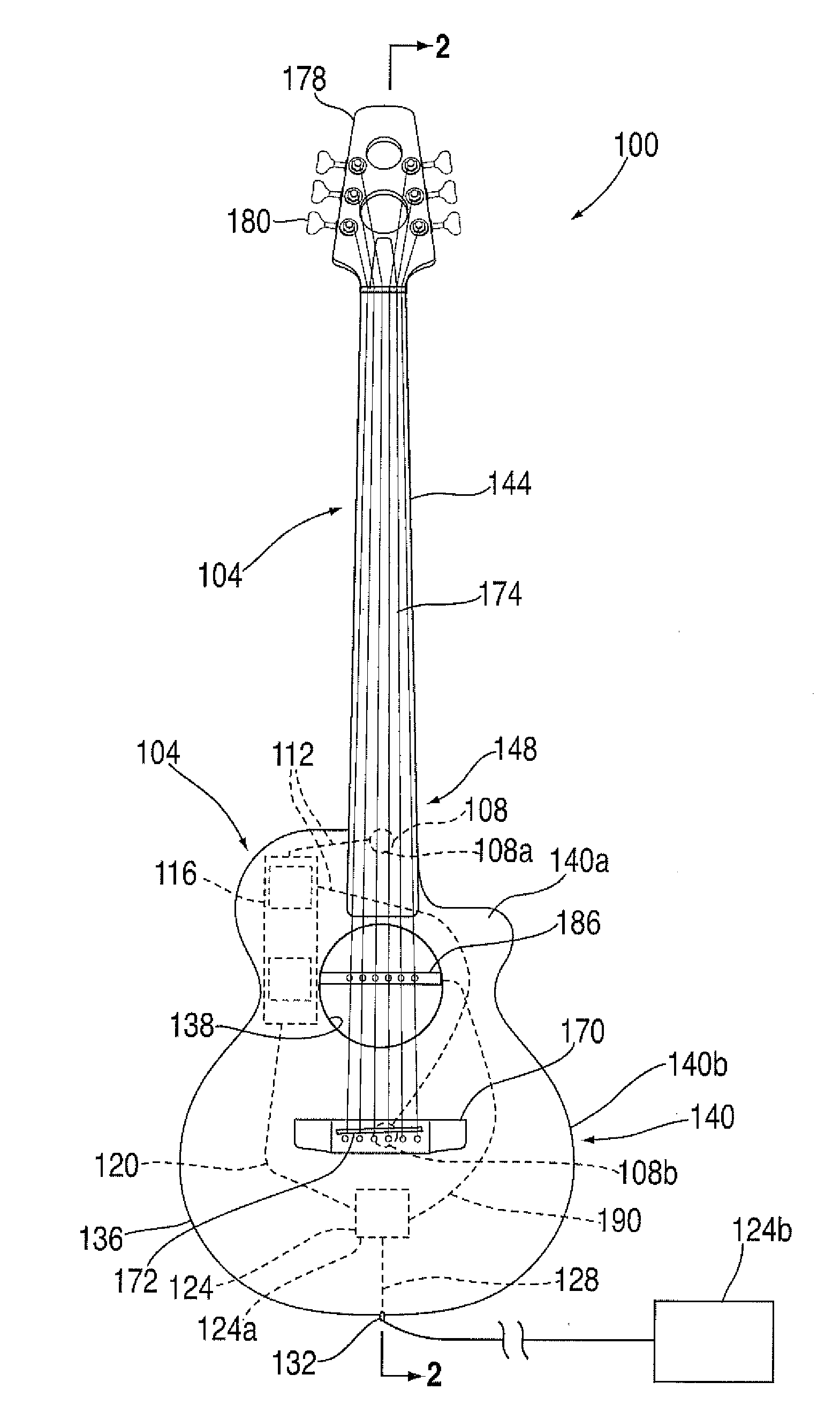 Stringed Musical Instrument with Enhanced Musical Sound