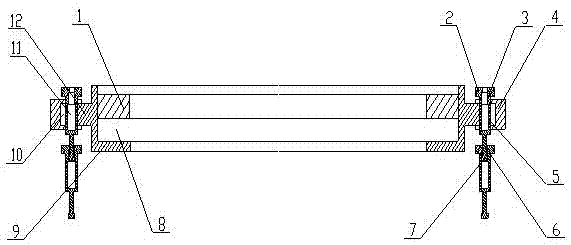 Segmented filter plate connector for petroleum transportation pipe