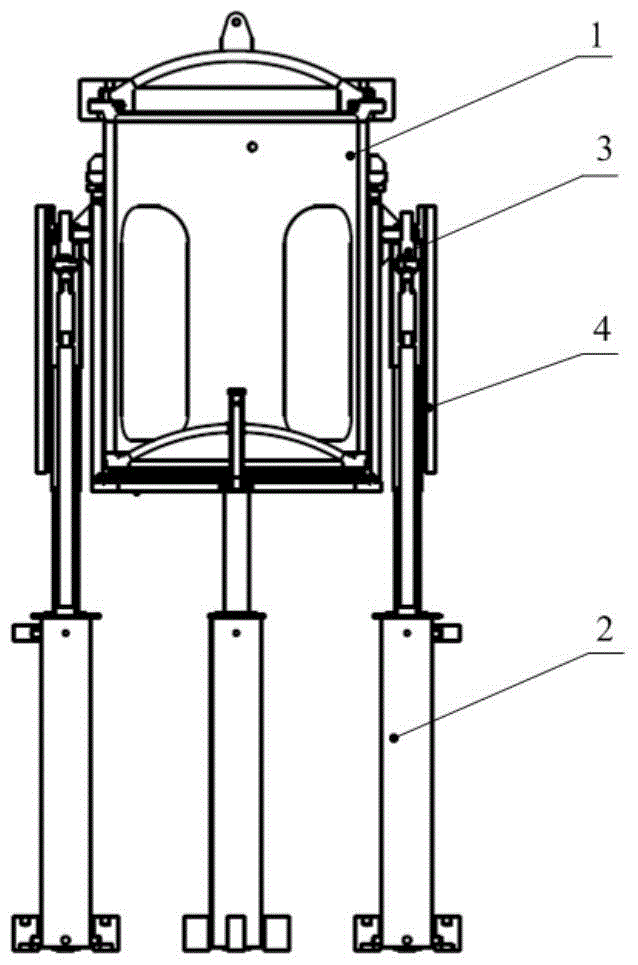 Cylinder-type pressurization and pressure release device and pressurization and pressure release method