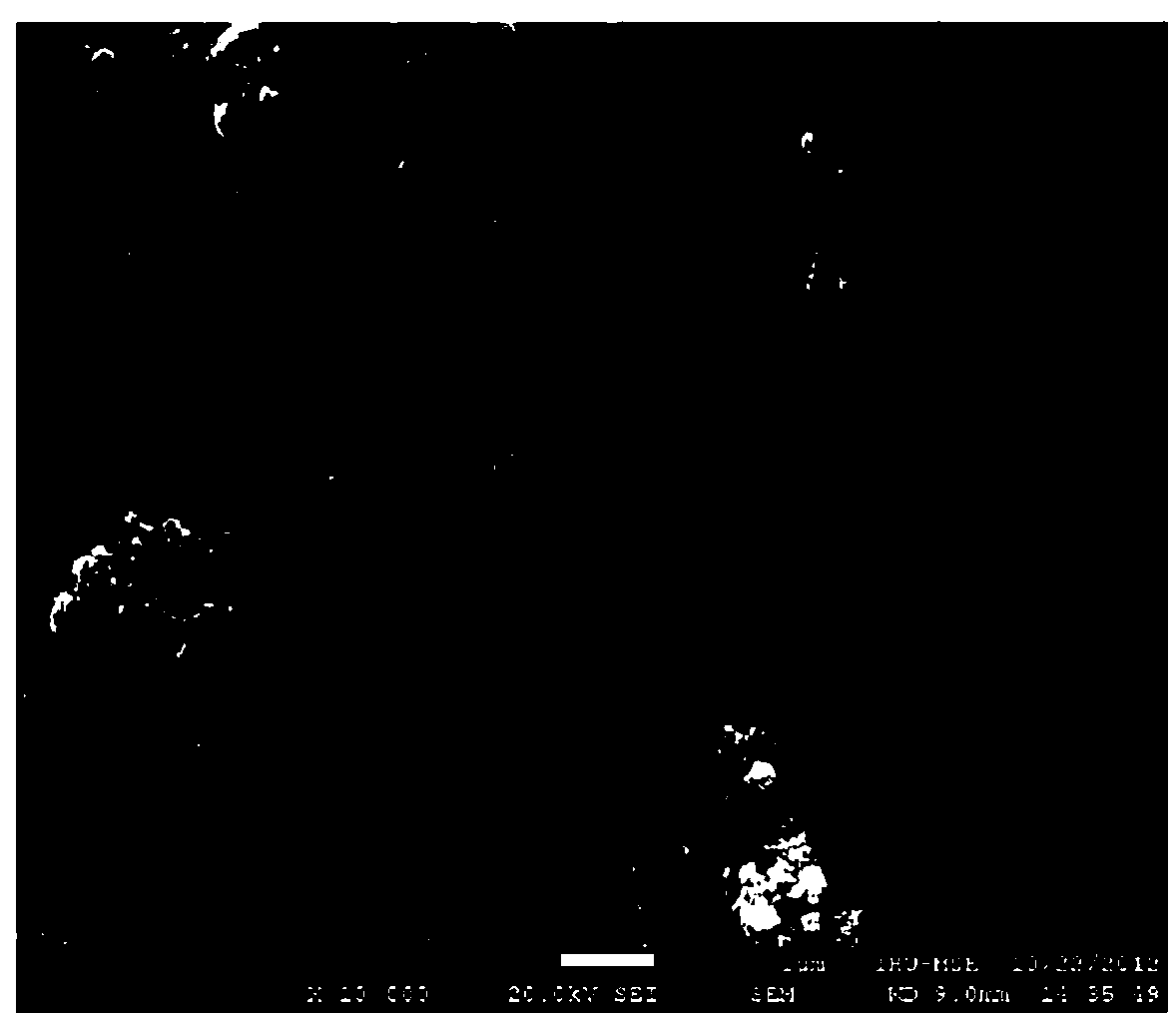 Preparation method for negative electrode active material of lithium ion battery