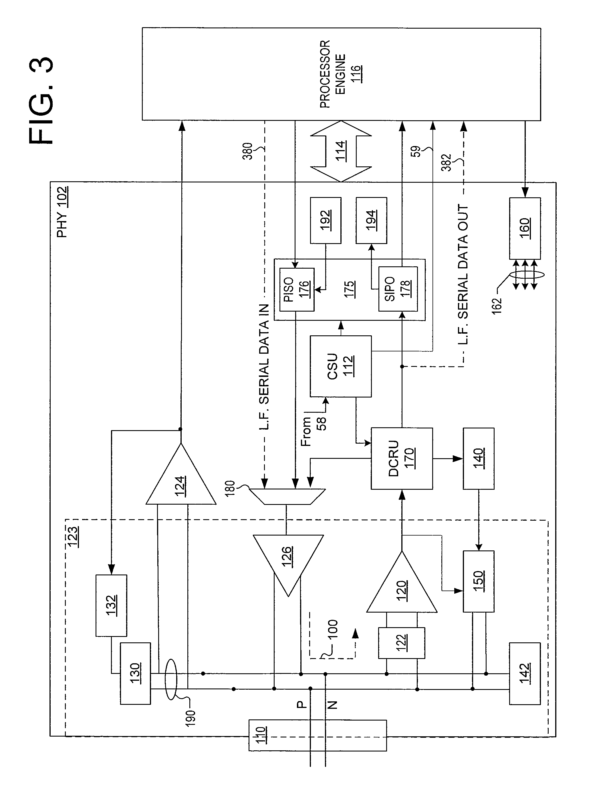 Differential serial interface for supporting a plurality of differential serial interface standards