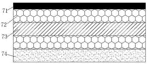 Light energy consumption bullet-proof explosion-proof wall