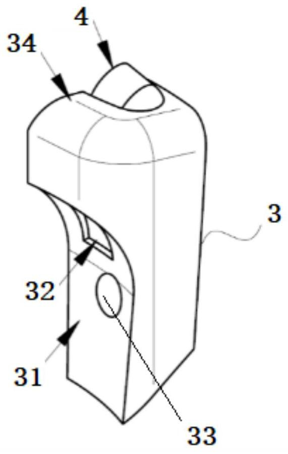 PDC drill bit for coal mine high-position directional drilling