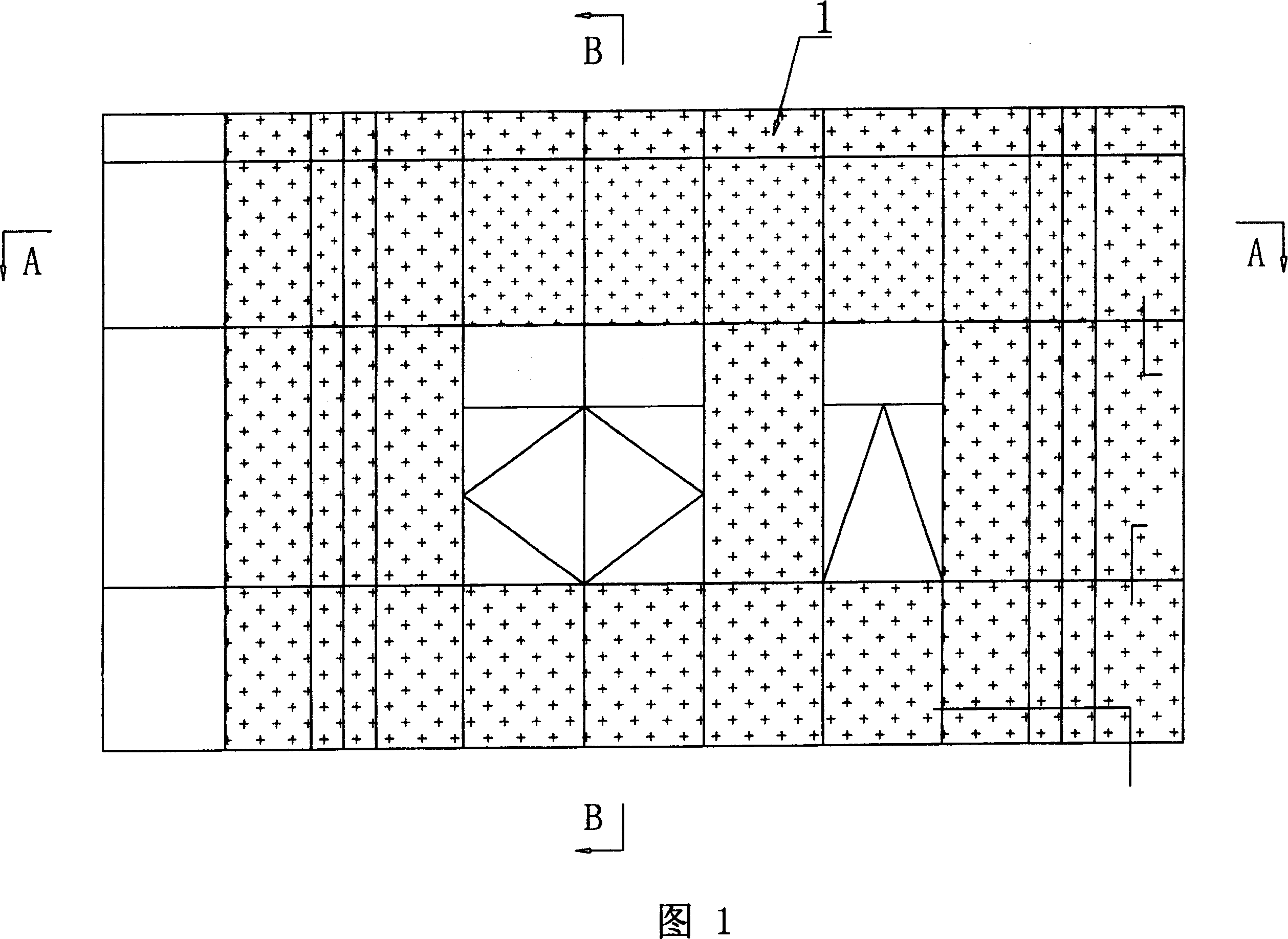 Thermal insulation aluminium light wall