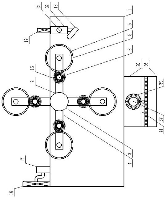 Cleaning equipment for mechanical parts