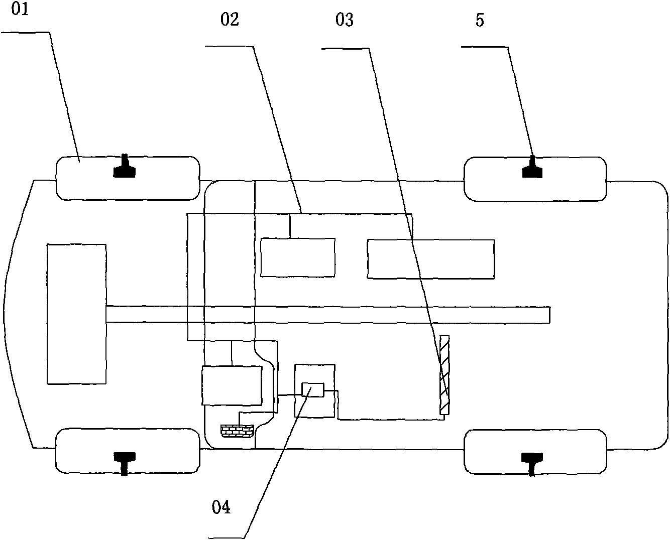 TPMS (Tire Pressure Monitor System) performance testing device and testing method