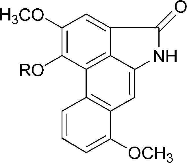 Application of uvarilactam and aristololactam BI in preparation of anticancer medicaments