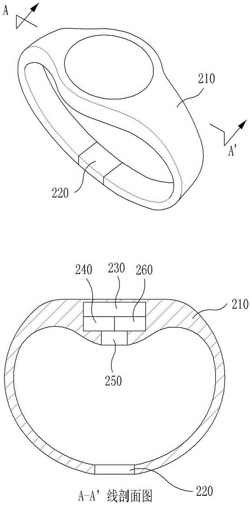 Wearable device using bone conduction speaker