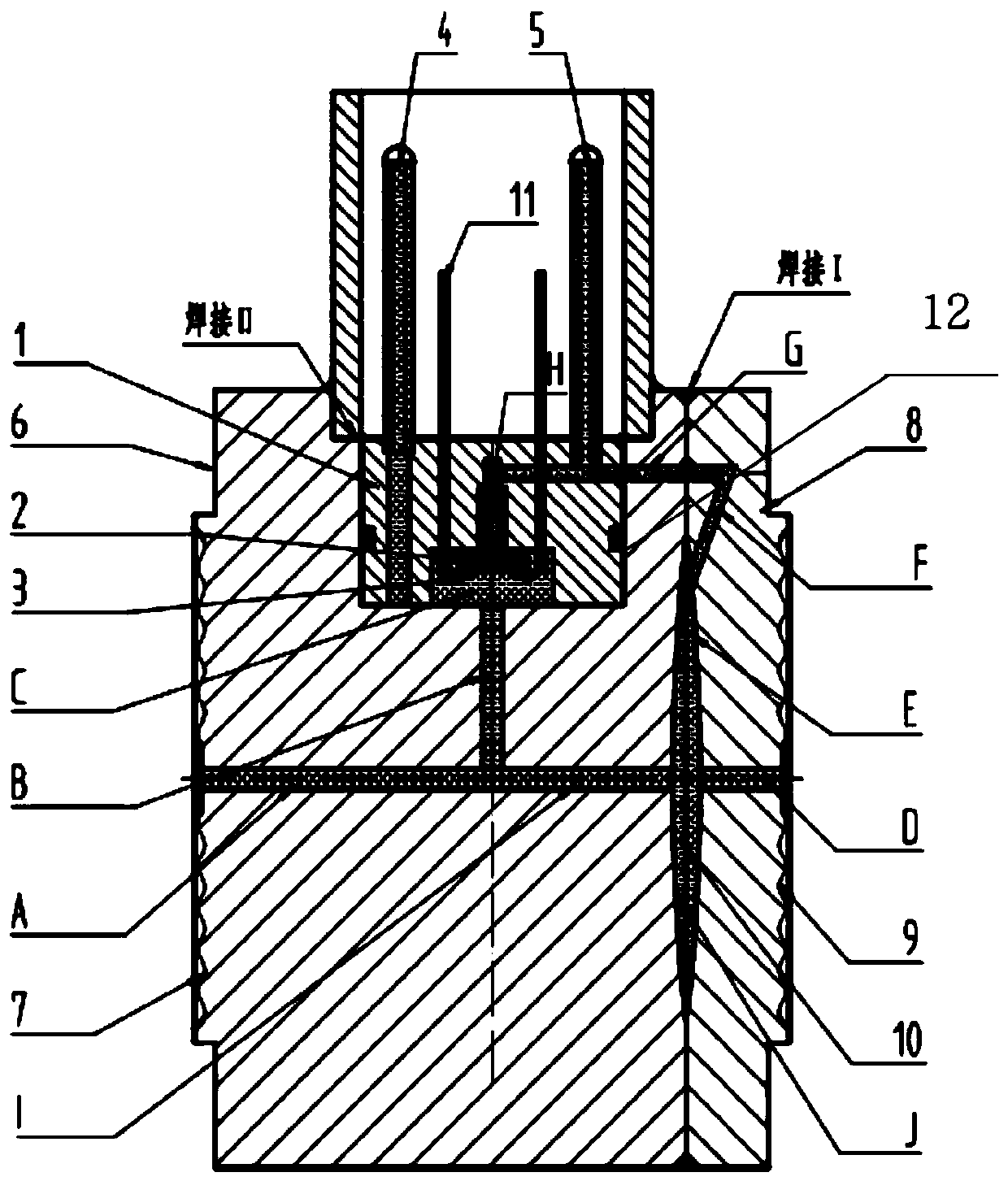 Novel high-overload differential pressure sensor