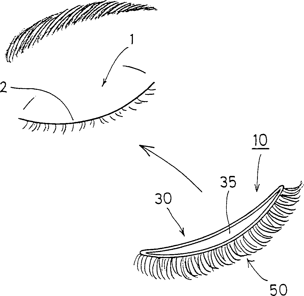 Eye-part cosmetics