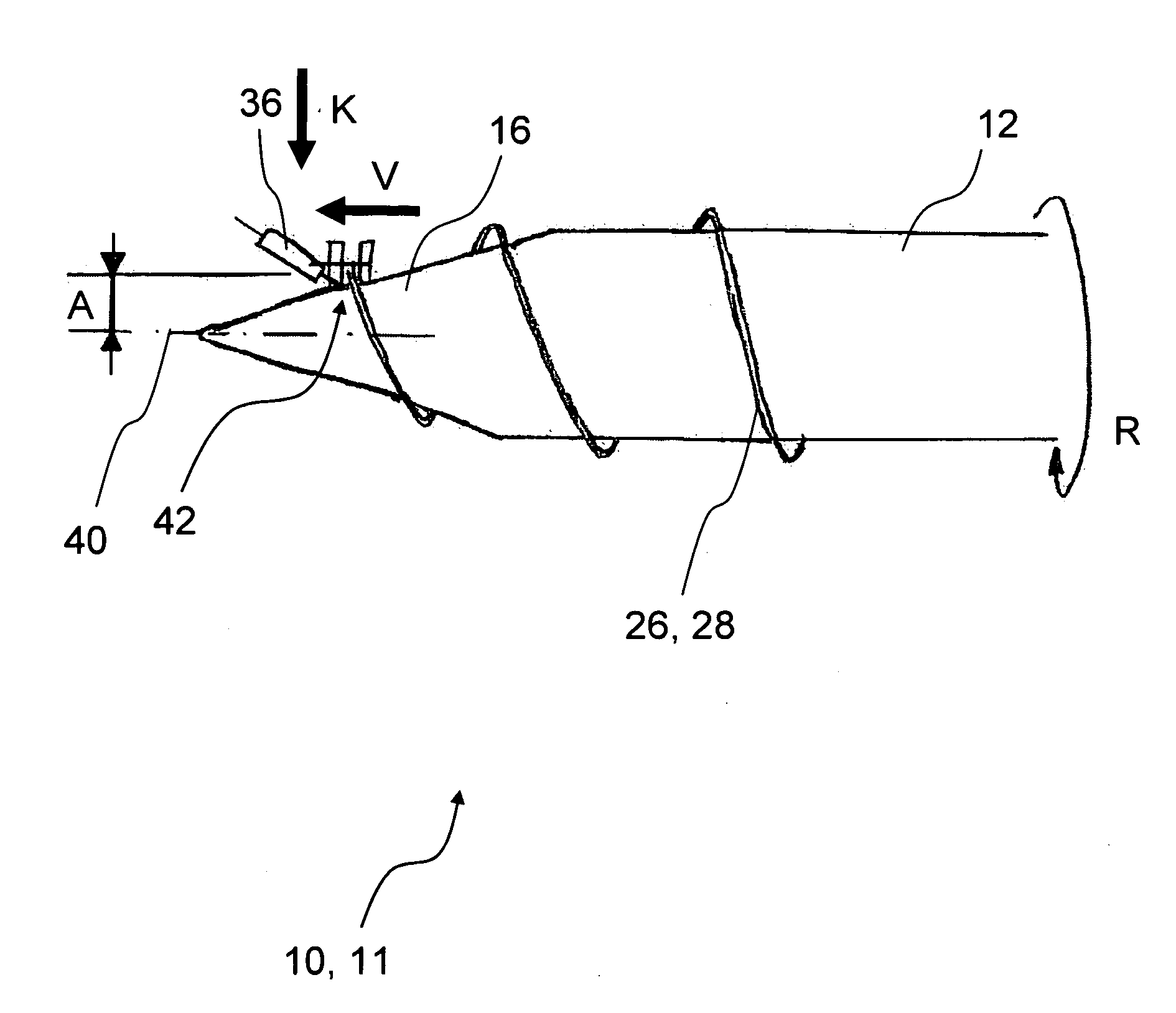 Ground peg, and device and method for the production thereof