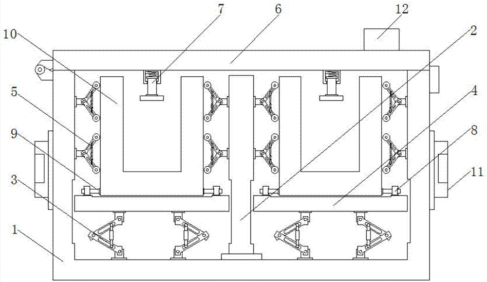 Bump prevention lithium battery transportation device