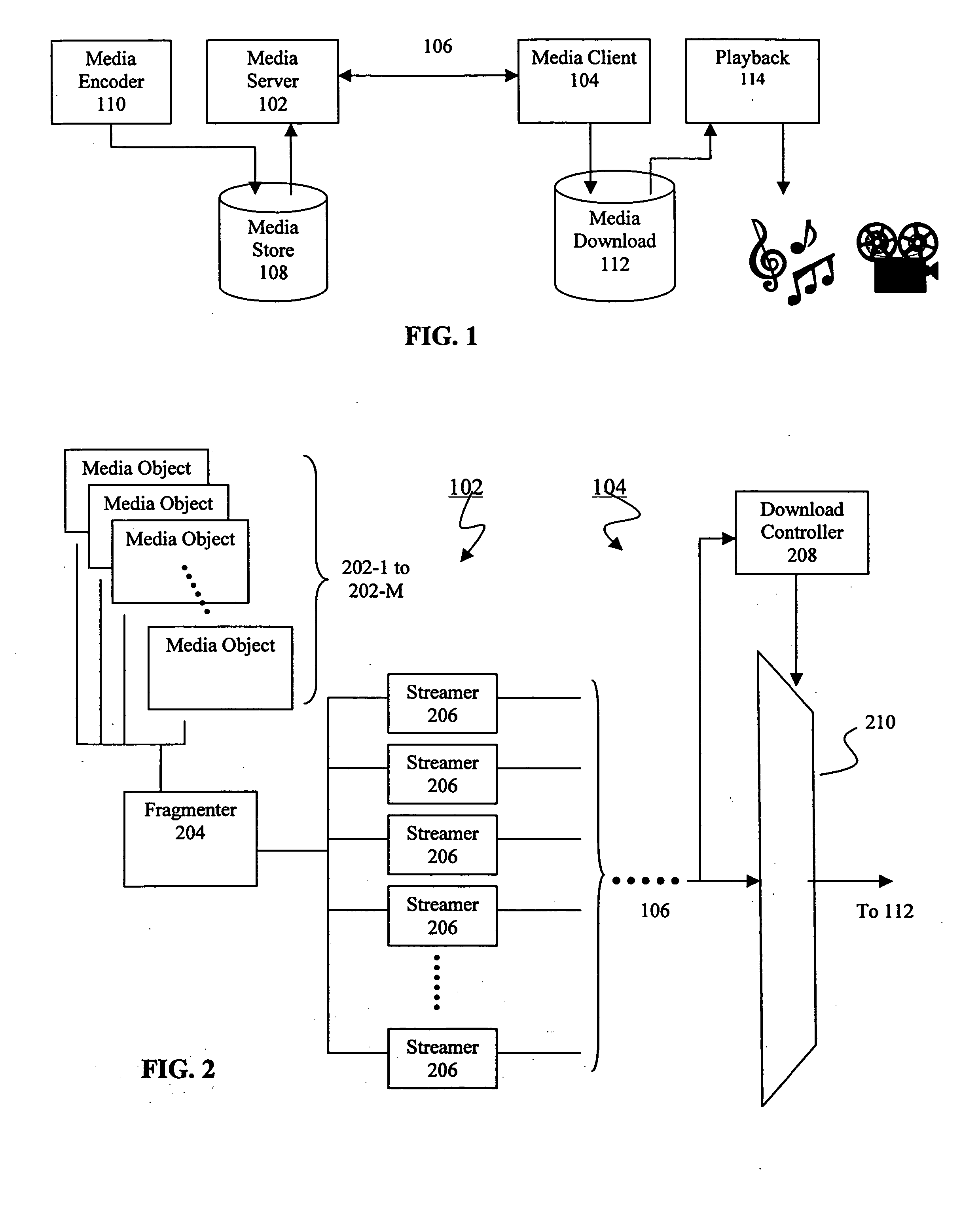 Method and apparatus for broadcasting media objects with guaranteed quality of service